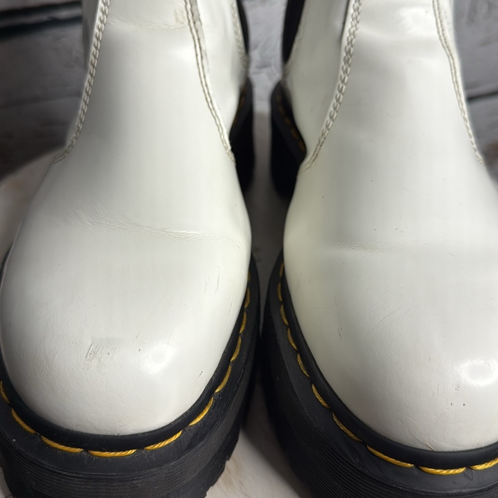 Dr. Martens Smooth Leather Chelsea 2976 Quad unisex Boots 7M 8W - Picture 6 of 11